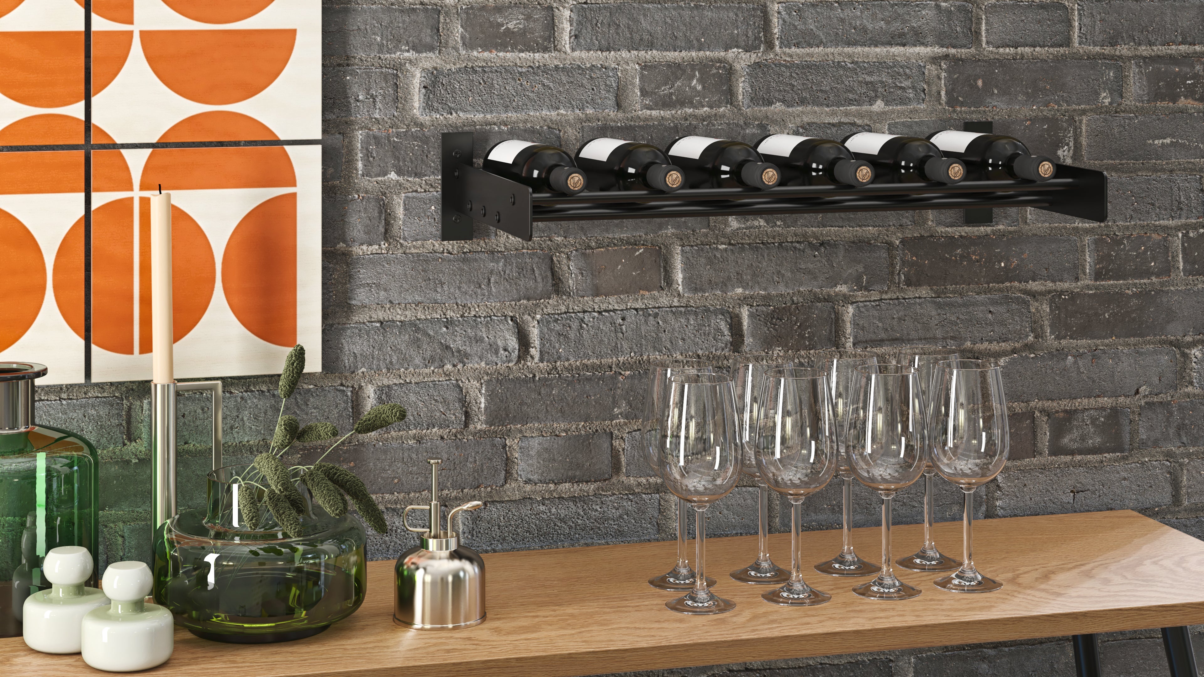 Evolution Wine Wall Cork Ledge