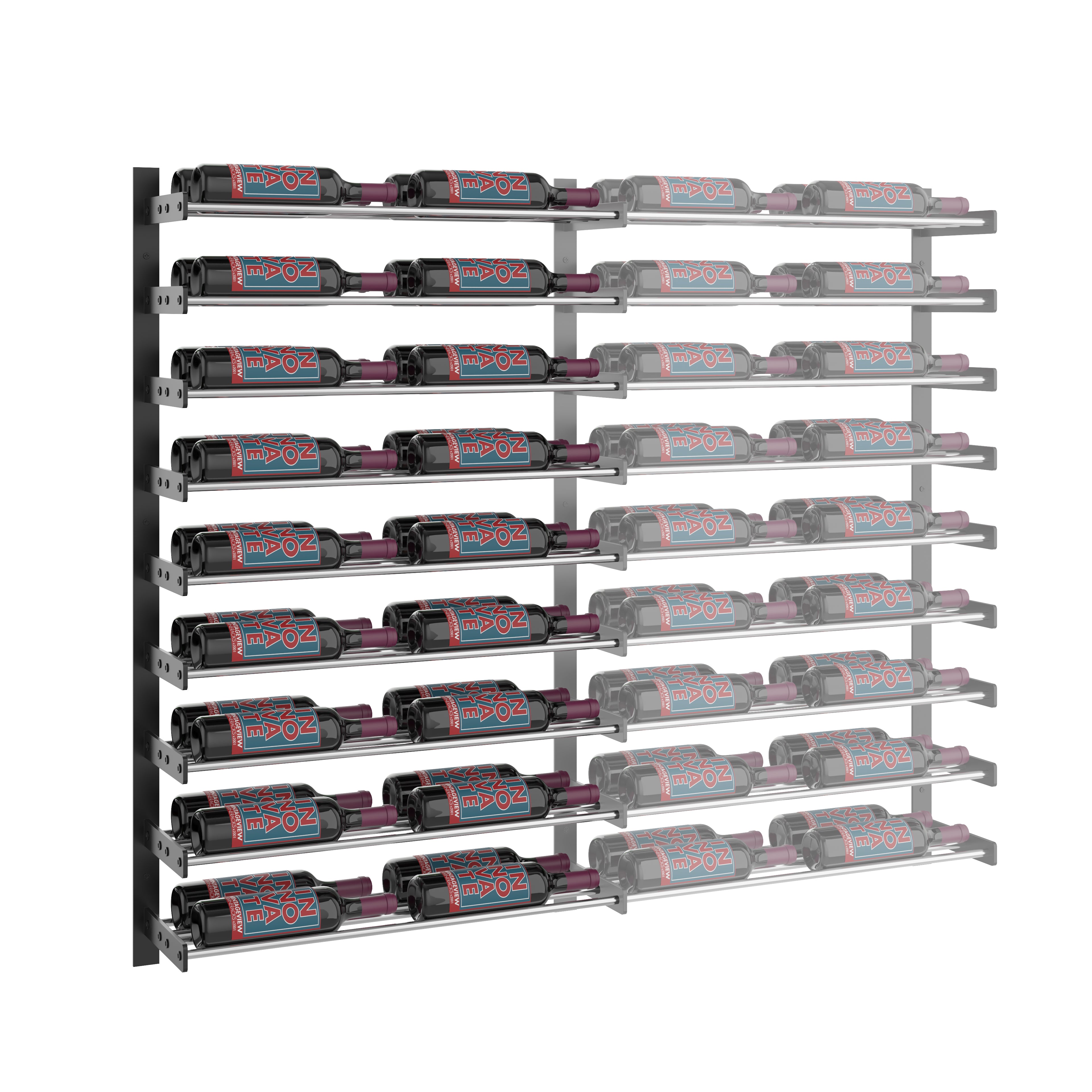 Evolution Wine Wall Extension 2C 45