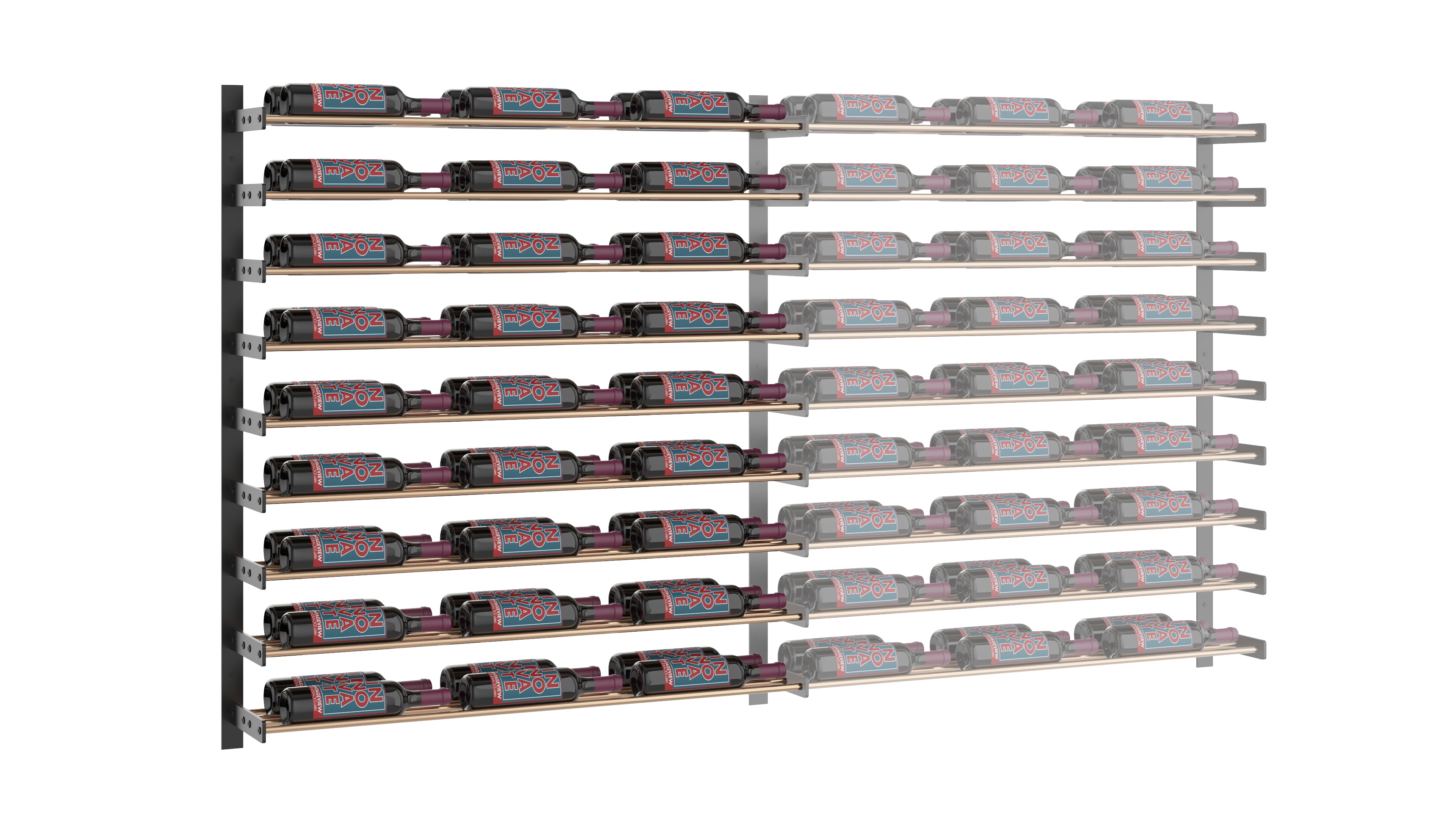 Evolution Wine Wall Extension 3C 45