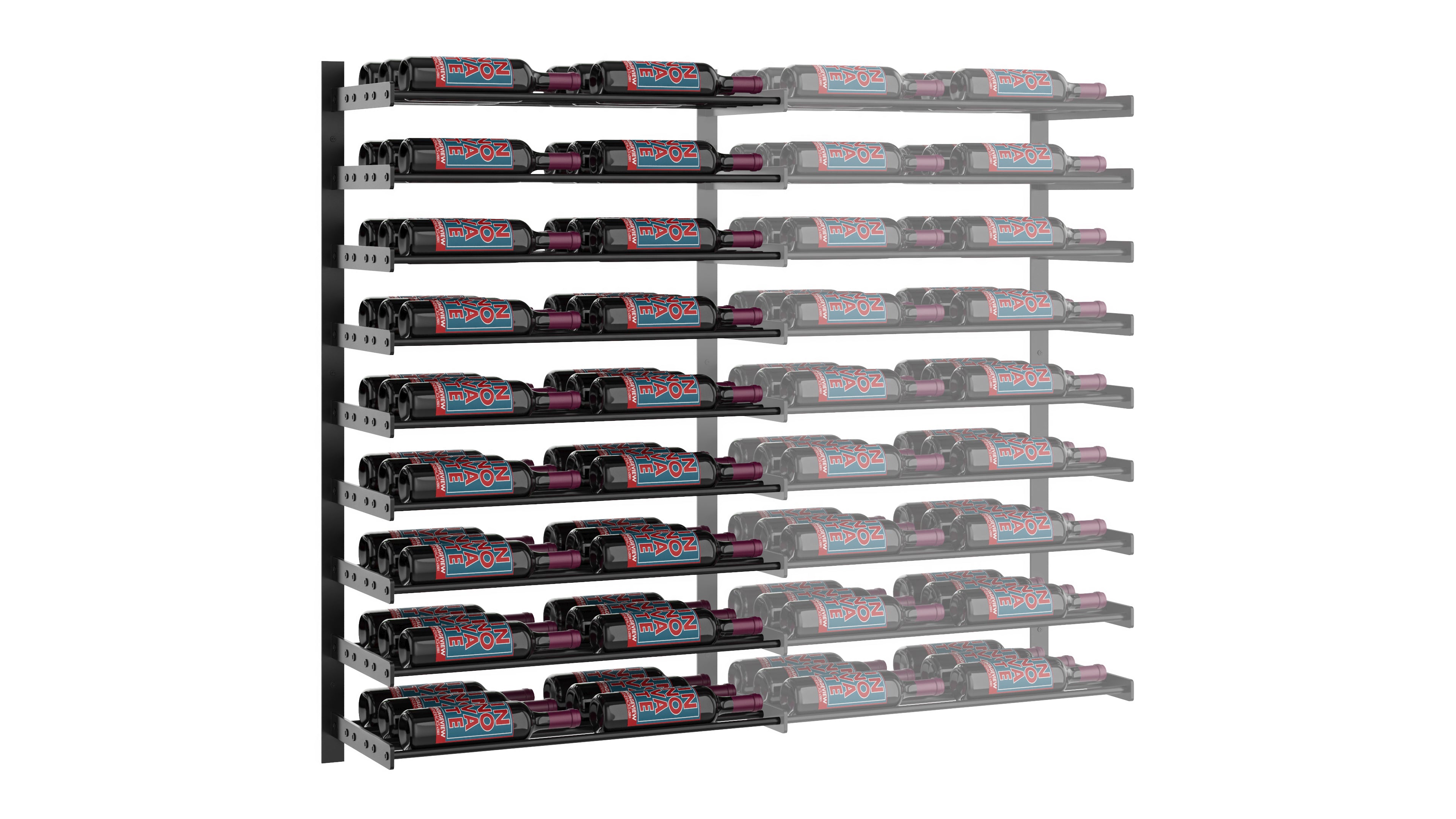 Evolution Wine Wall Extension 2C 45