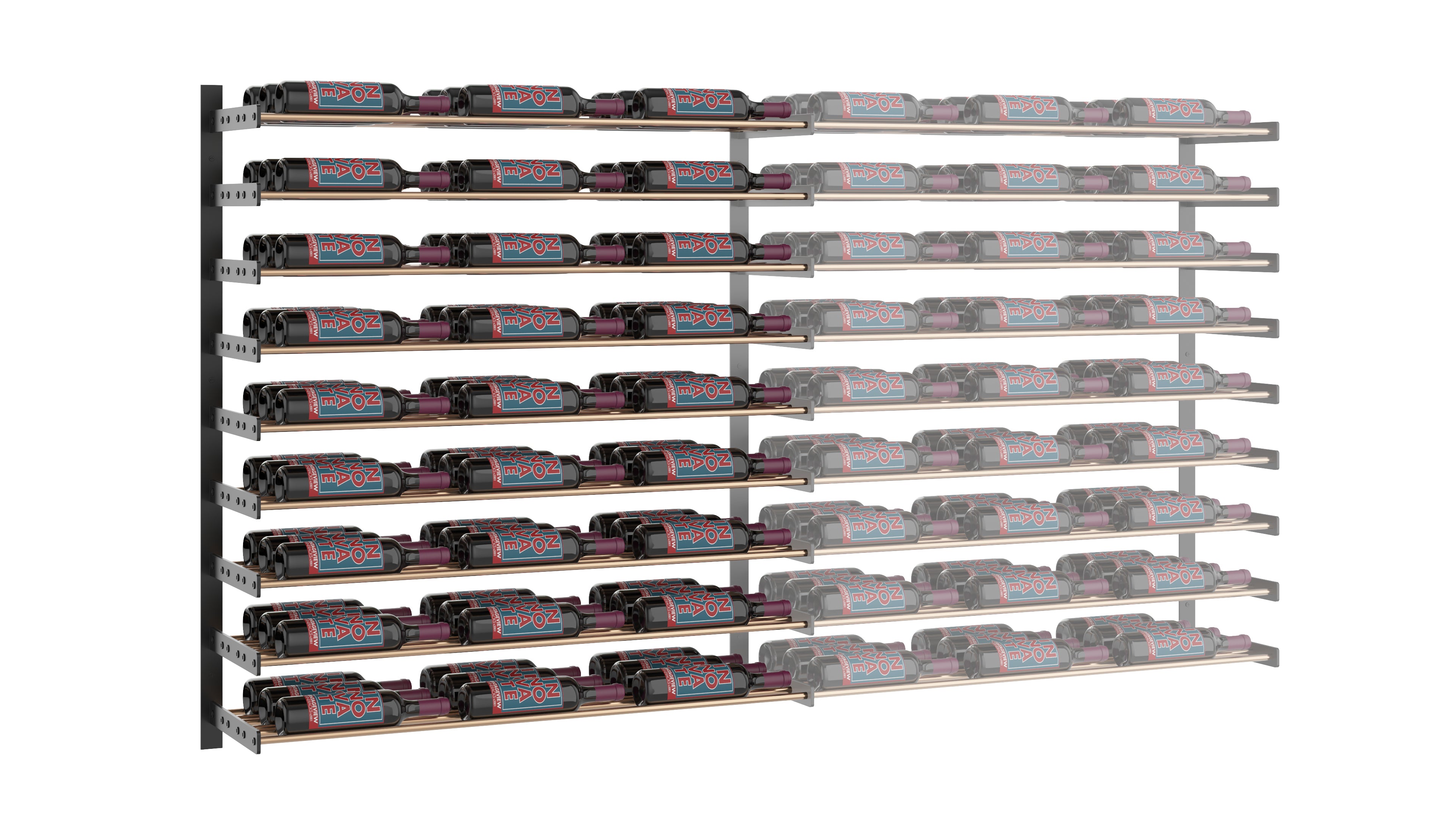 Evolution Wine Wall Extension 3C 45
