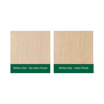Premium Sample Swatch - White Oak - Satin/Unfinished
