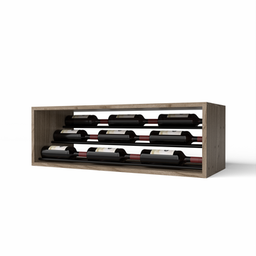 GrandCellar™ - 8 Column Waterfall Label-Forward Wine Display - 12