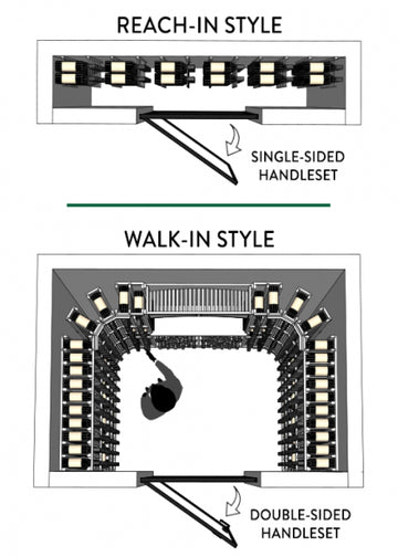 Full Glass Wine Cellar Door