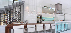 Installing a Hanging Wine Rack