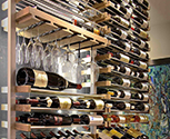Metal Wine Rack Display