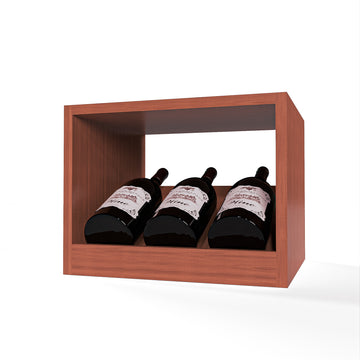 GrandCellar™ - 3 Column Full-Depth Magnum Elevated Display Row - 12