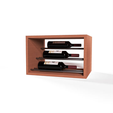 GrandCellar™ - 4 Column Waterfall Label-Forward Wine Display - 12