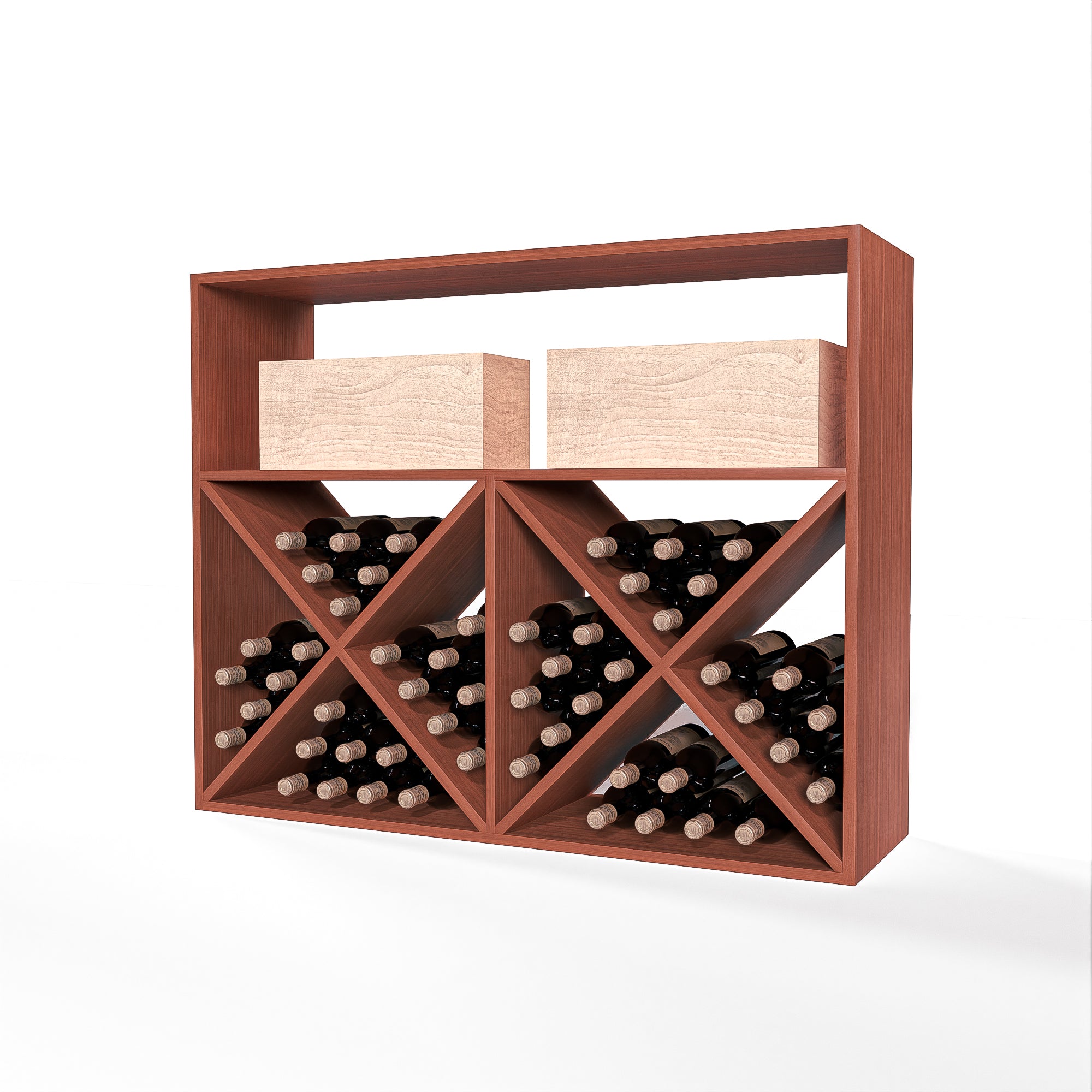 GrandCellar™ - 10 Column Full-Depth X Bin - 36