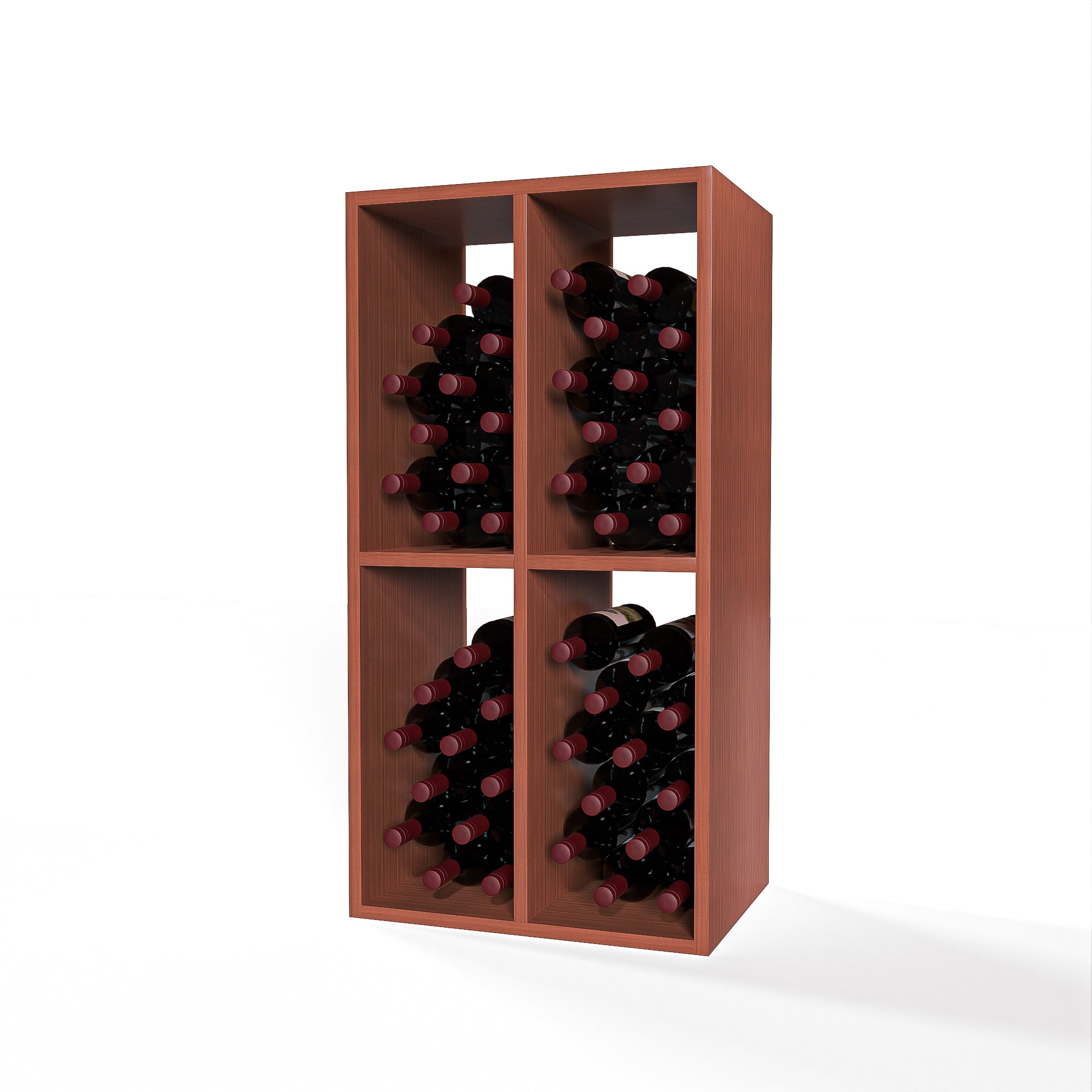 GrandCellar™ - 4 Column Full-Depth Wine Case Bin - 36