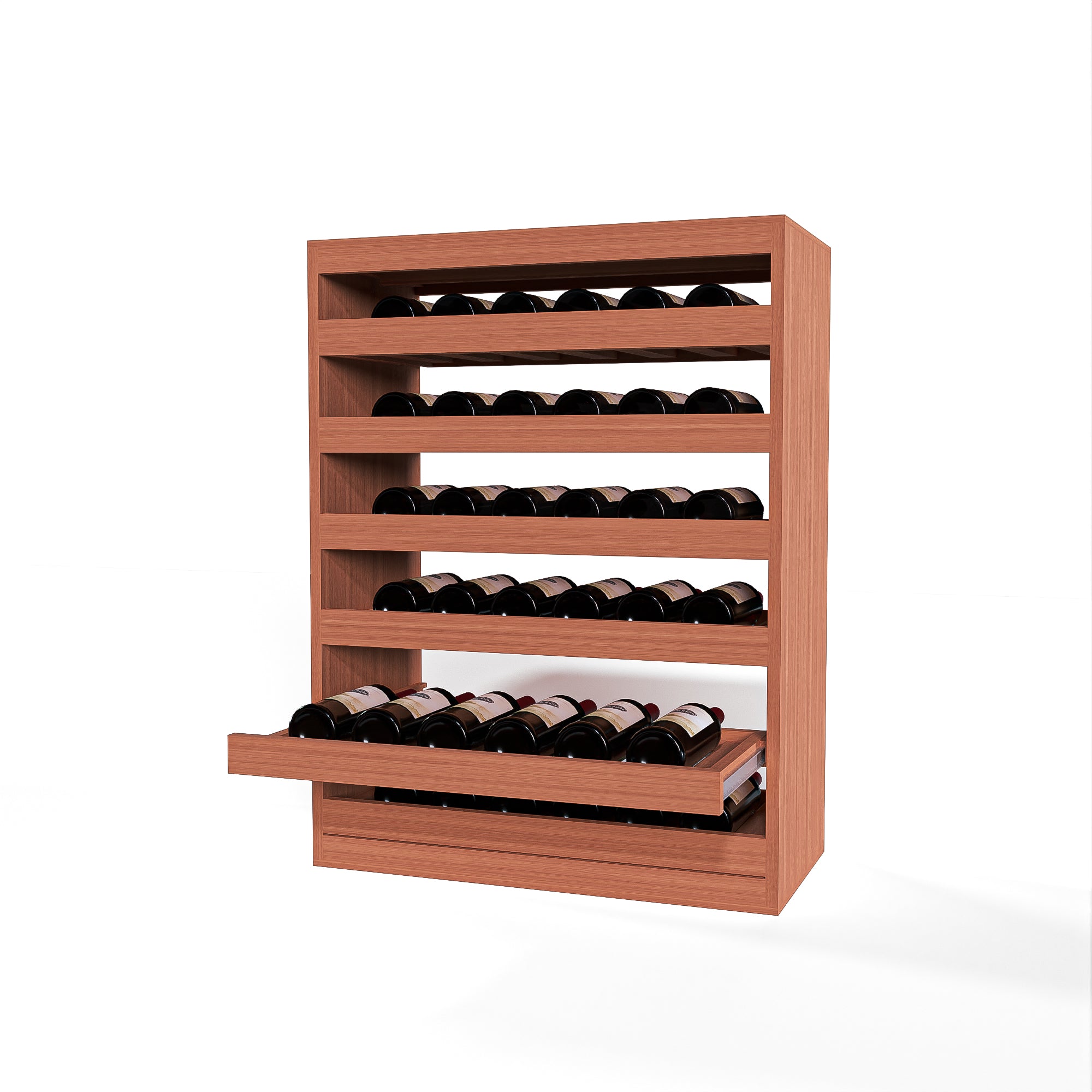 GrandCellar™ - 6 Column Full-Depth Soft-Close Wine Tray - 36