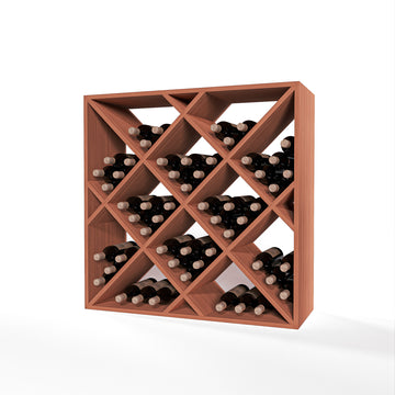 GrandCellar™ - 8 Column Full-Depth Diamond Cube - 36