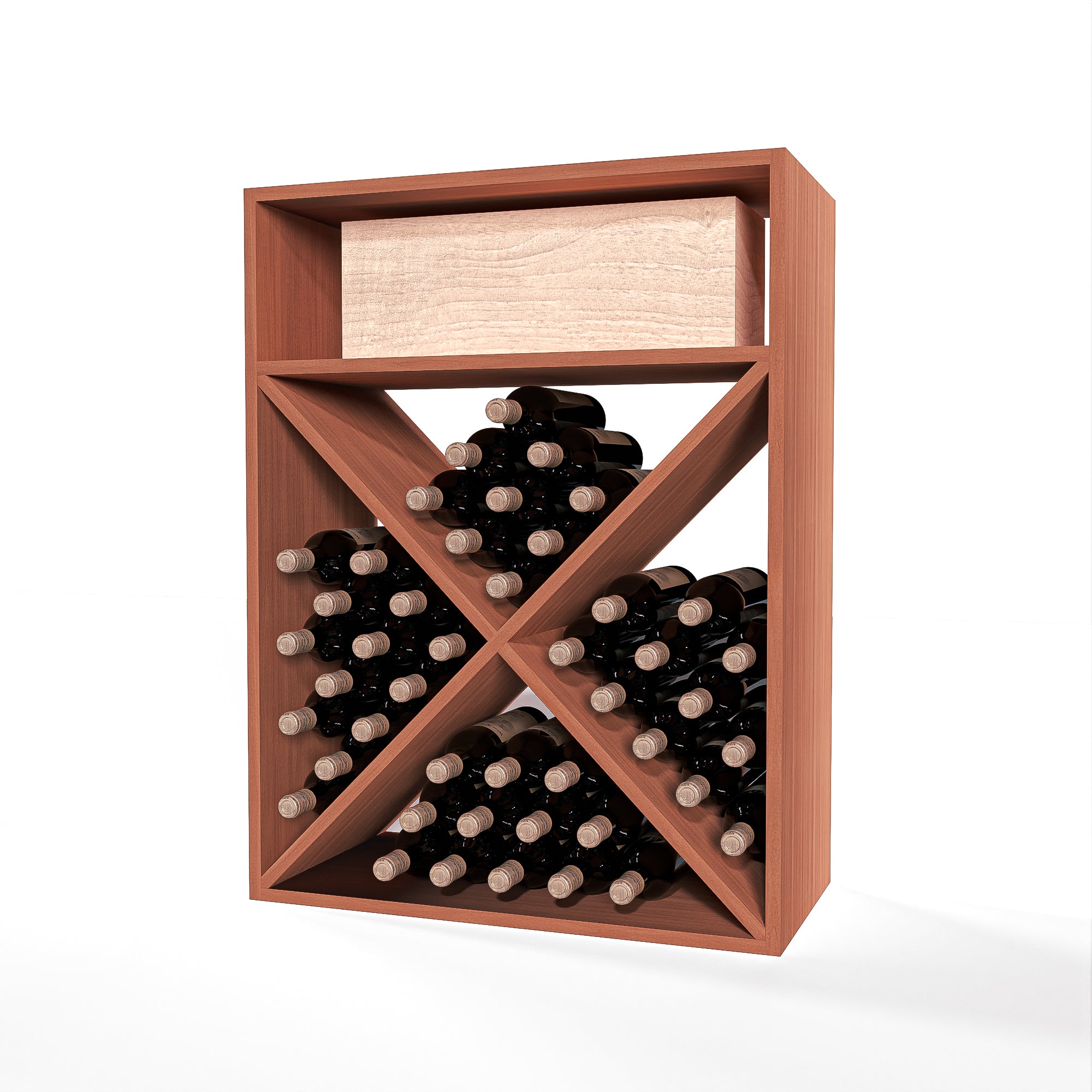 GrandCellar™ - 6 Column Full-Depth X Bin - 36