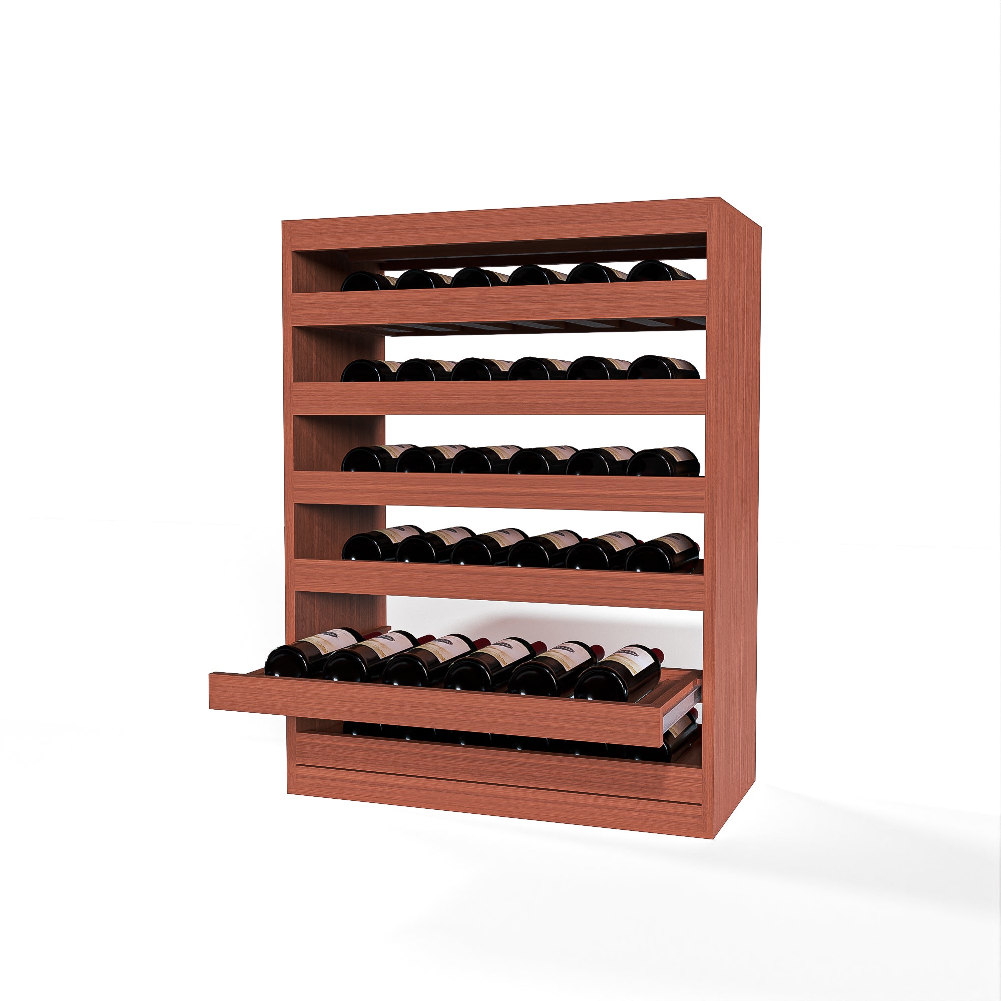 GrandCellar™ - 6 Column Full-Depth Soft-Close Wine Tray - 36