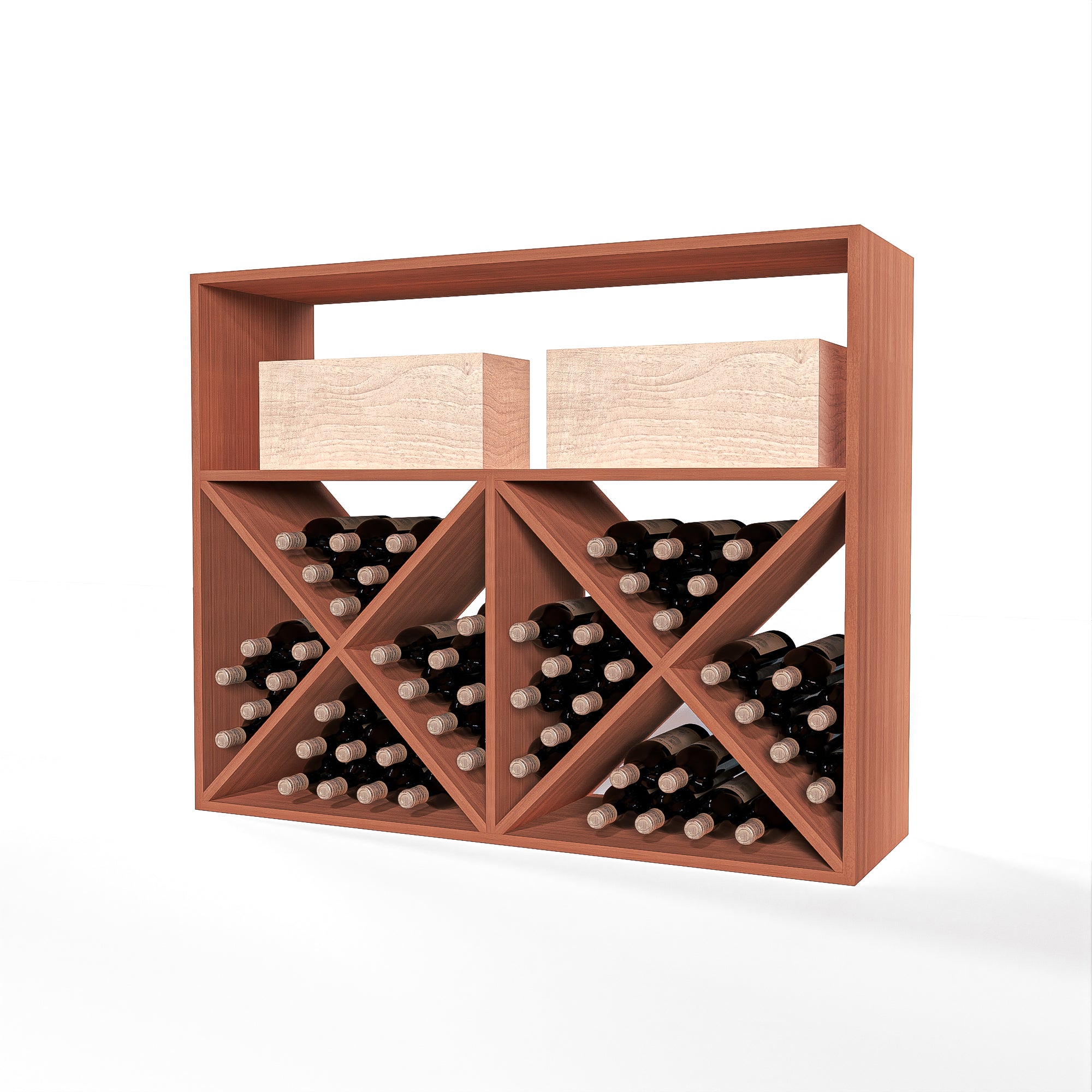 GrandCellar™ - 10 Column Full-Depth X Bin - 36