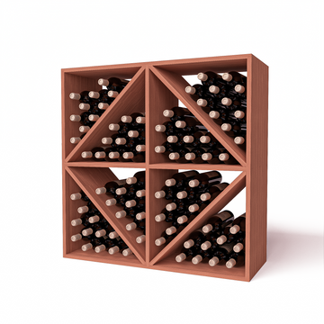 GrandCellar™ - 8 Column Full-Depth Diamond Bin - 36