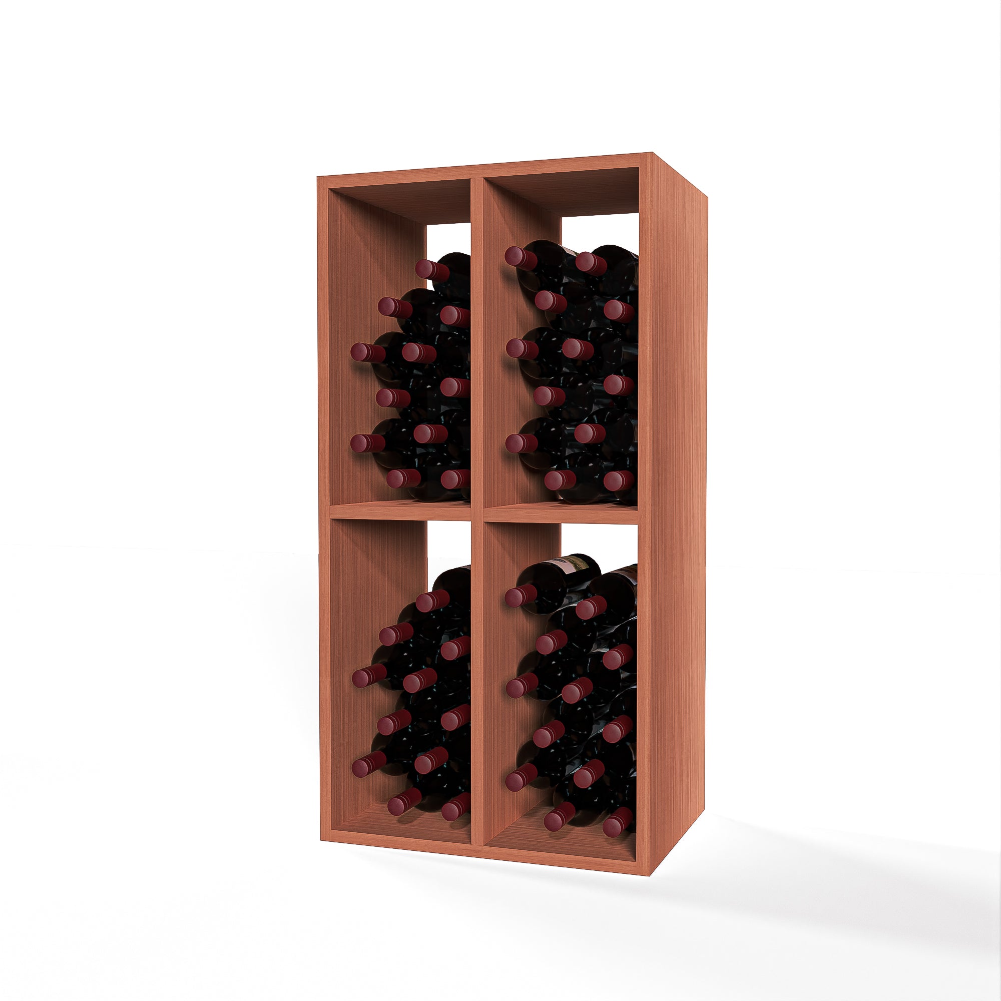 GrandCellar™ - 4 Column Full-Depth Wine Case Bin - 36