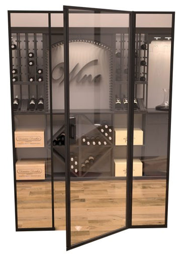 Full Glass Wine Cellar Sidelite
