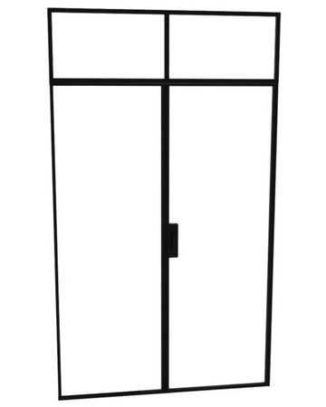 Full Glass Wine Cellar Transom