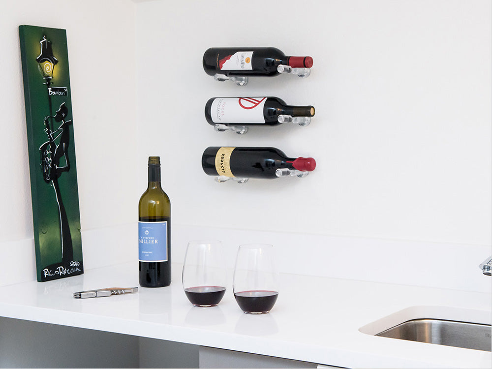VintageView® Vino Pin Wine Rack | 1 Bottle Set in Acrylic – Wine Racks ...
