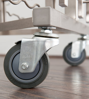 Commercial Aisle Rack Caster Kit