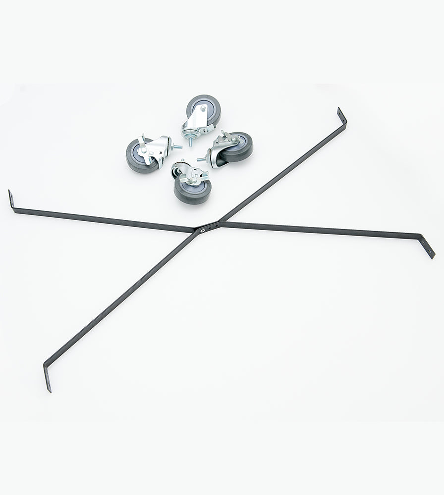 Caster Kit for Extensions in Matte Black