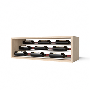 GrandCellar™ - 8 Column Waterfall Label-Forward Wine Display - 12
