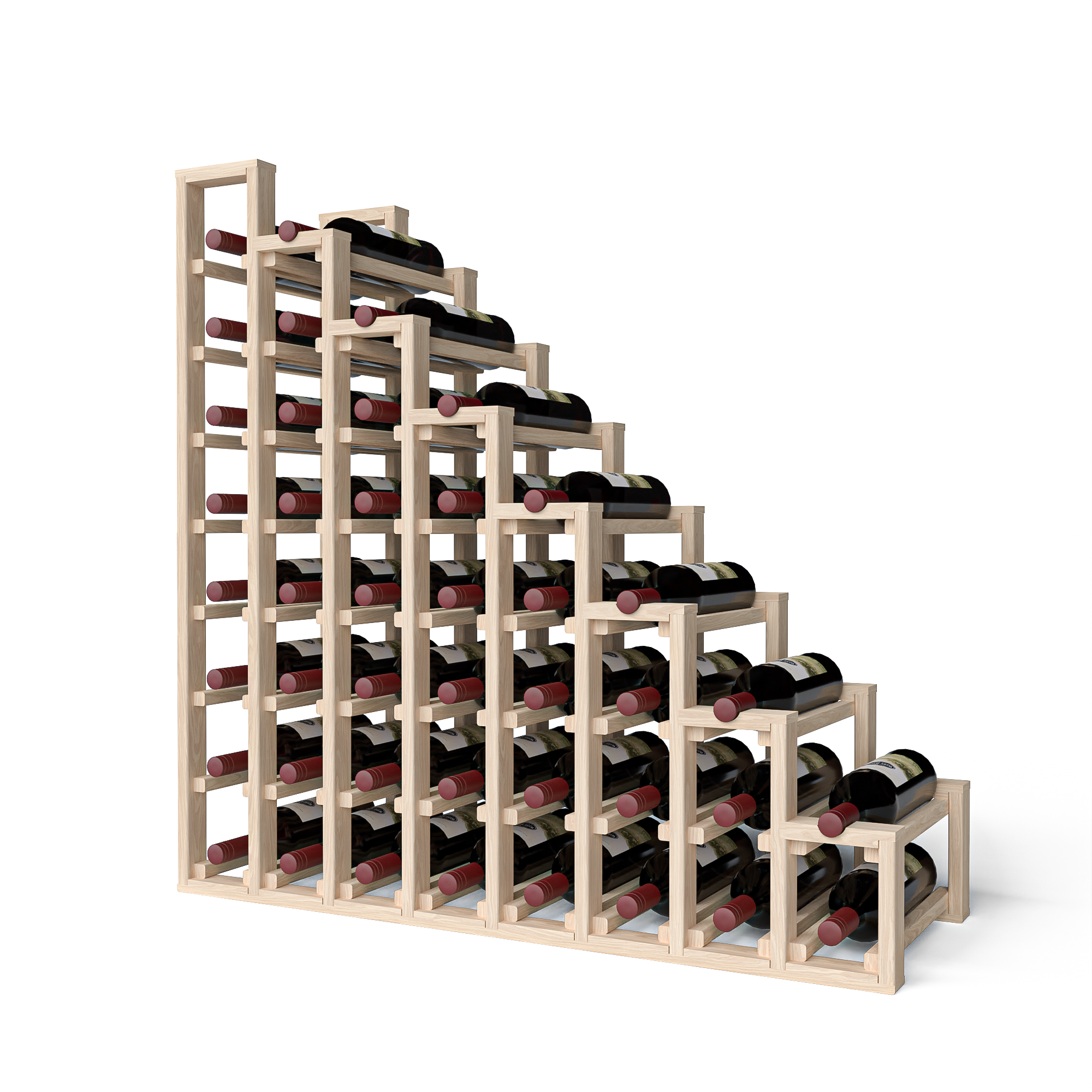 GrandCellar™ - 8 Column Full-Depth Waterfall - 36