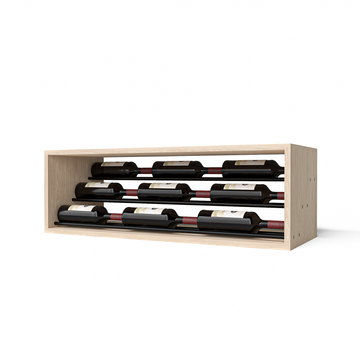 GrandCellar™ - 8 Column Waterfall Label-Forward Wine Display - 12