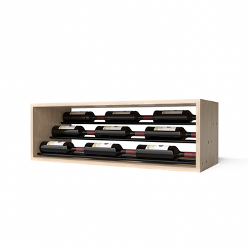 GrandCellar™ - 8 Column Waterfall Label-Forward Wine Display - 12