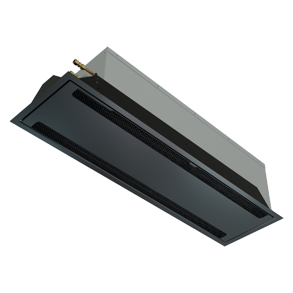 CS050 Ceiling Mount System in Extreme Climate Protection (ECP) Wine Wall Evaporator with Coated Coils