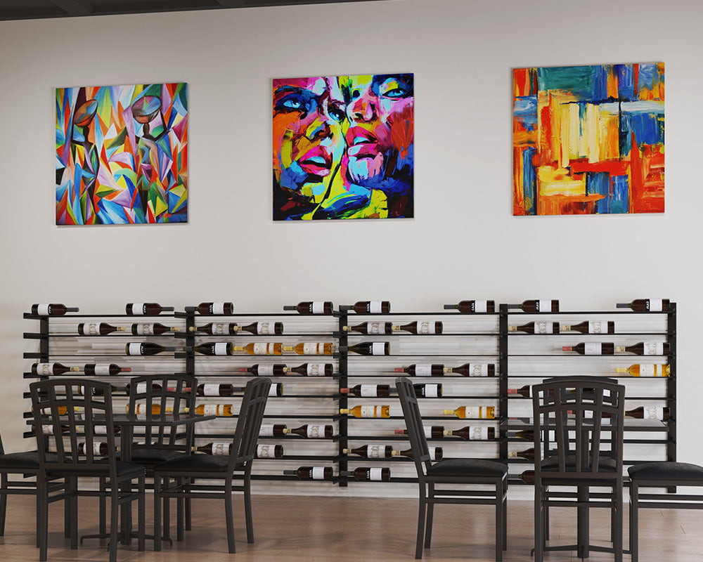 Wine Wall Single Row 3 Column