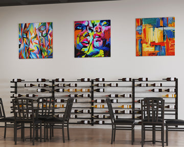 Wine Wall Six Row 3 Column