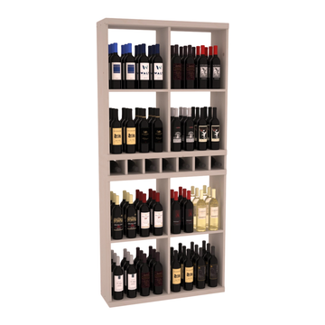 Retail Open Bin Display in Ponderosa Pine Greywash stained without WineSafe™ Satin Sealant
