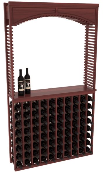 InstaCellar - 42.5" Cellar Arch / Tasting Table / Solid Top Combo