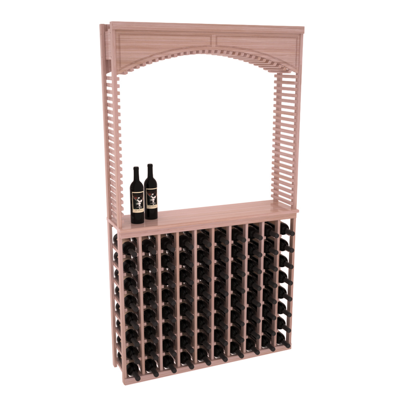 InstaCellar - 42.5" Cellar Arch / Tasting Table / Solid Top Combo
