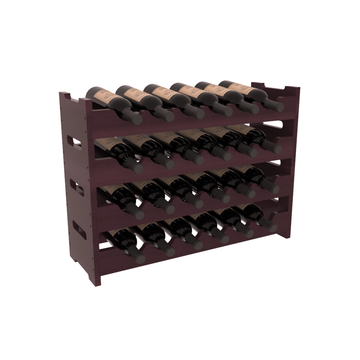 Living Series - 24 Bottle Mini Scalloped Rack