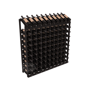 Retail Display Top 10X10 in Premium Redwood Black stained without WineSafe™ Satin Sealant