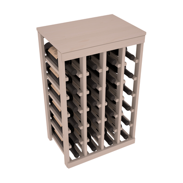 Living Series - 24 Bottle Tabletop Rack in Pine Greywash stained without WineSafe™ Satin Sealant