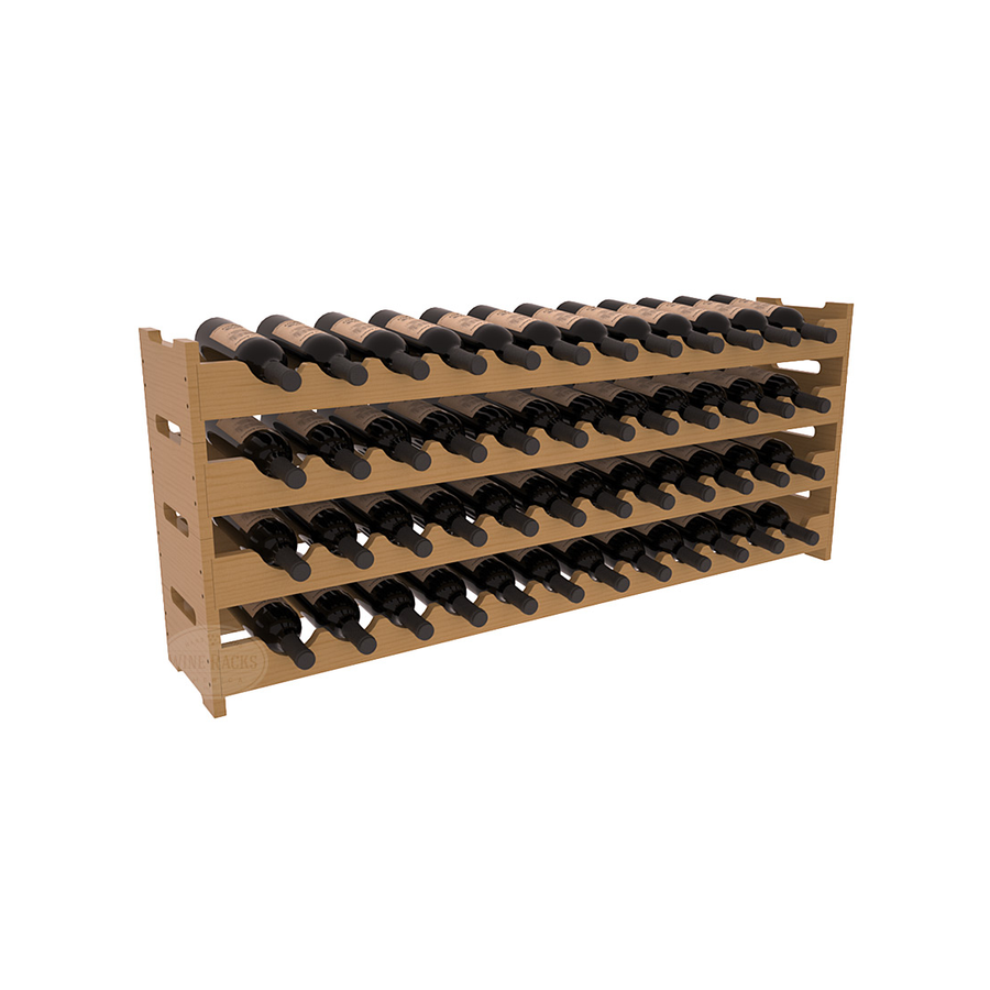 Living Series - 48 Bottle Scalloped Rack