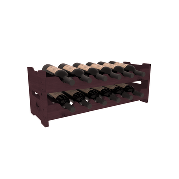Living Series - 12 Bottle Mini Scalloped Rack