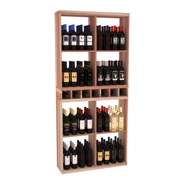 Retail Open Bin Display in Premium Redwood Unstained without WineSafe™ Satin Sealant