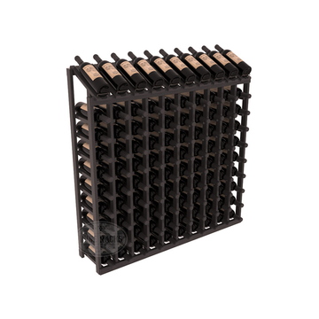 Retail Display Top 10X10 in Ponderosa Pine Black stained with WineSafe™ Satin Sealant