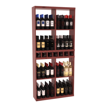 Retail Open Bin Display in Knotty Alder Cherry stained with WineSafe™ Satin Sealant