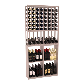 Retail High Reveal Display in Premium Redwood Greywash stained with WineSafe™ Satin Sealant