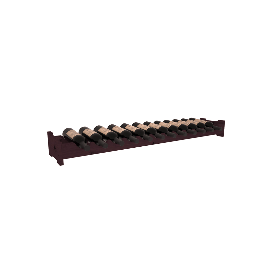 Living Series - 12 Bottle Scalloped Rack