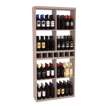 Retail Open Bin Display in Premium Redwood Greywash stained without WineSafe™ Satin Sealant