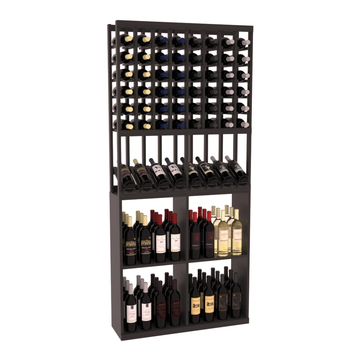 Retail High Reveal Display in Grand Mahogany Black stained with WineSafe™ Satin Sealant
