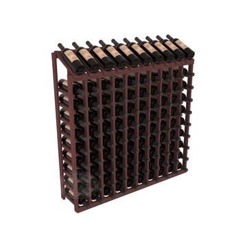 Retail Display Top 10X10 in Ponderosa Pine Walnut stained without WineSafe™ Satin Sealant