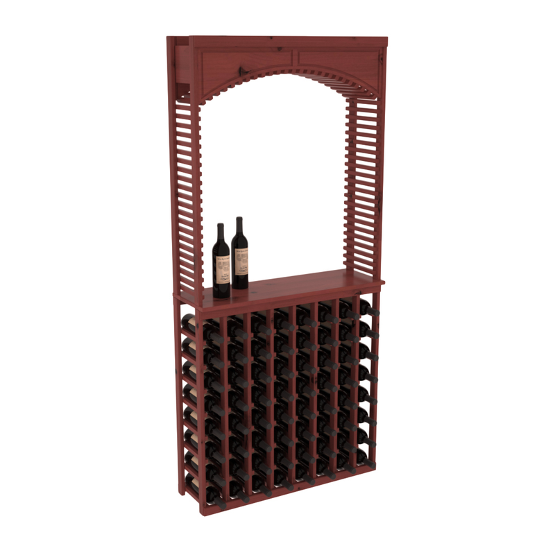 InstaCellar - 35" Cellar Arch / Tasting Table / Solid Top Combo